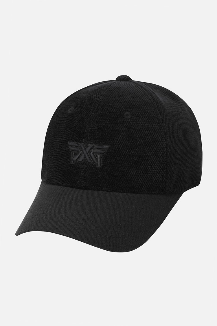 CORDUROY COLOR BLACK CAP PKFCU850321 BLACK 상품 이미지