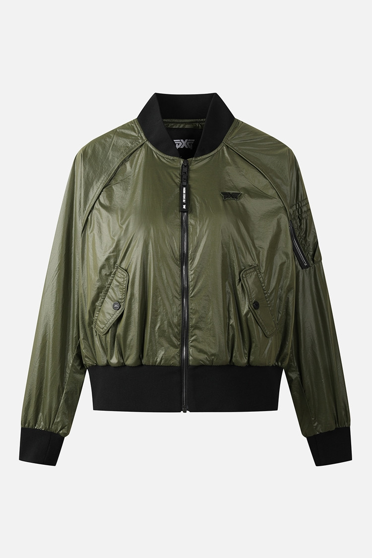 WOMEN OCTA LINED GENO MA-1 JACKET PKFCW630851 KHAKI 상품 이미지