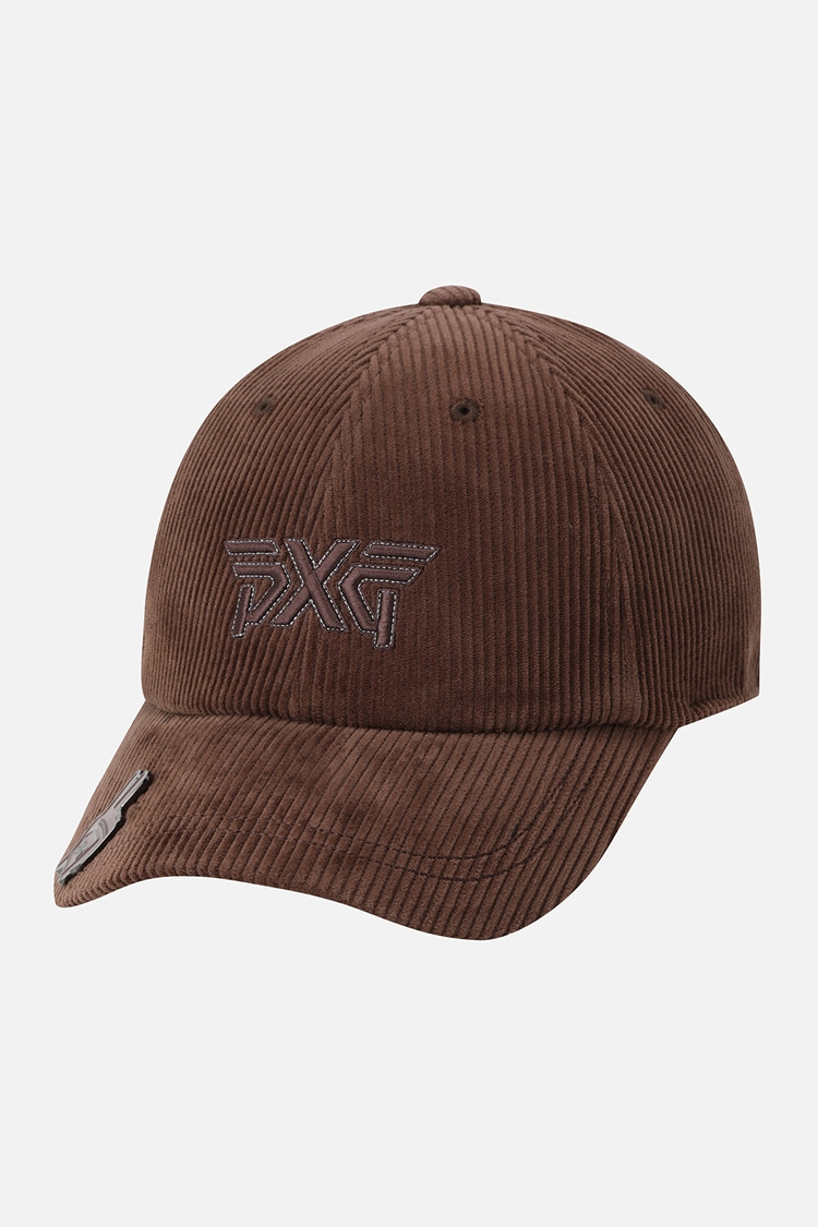 WOMEN CORDUROY BASIC CAP PKFCW850187 BROWN 상품 이미지