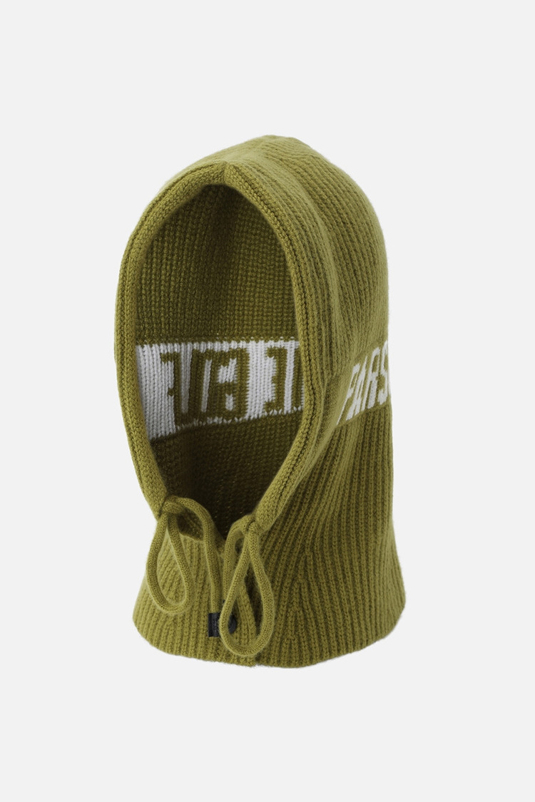 WOMEN BALACLAVA PKWCW891408 MOSS GREEN 상품 이미지