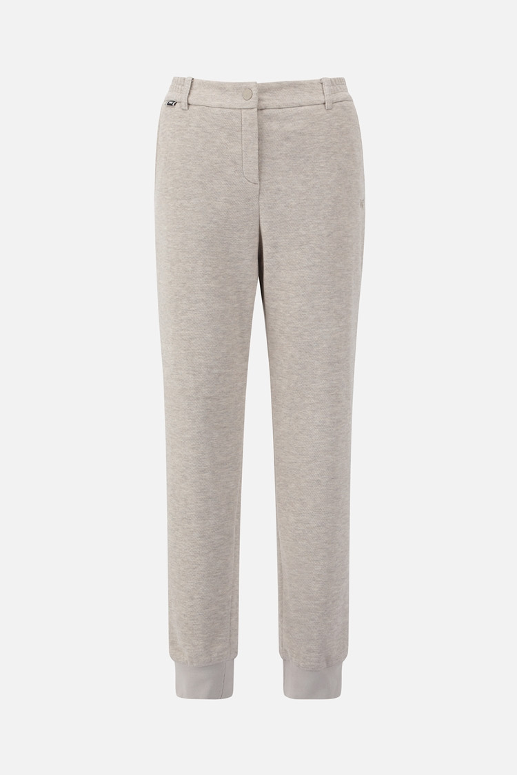 WOMEN BRUSHED JOGGER PANTS PKWPW511205 BEIGE 상품 이미지