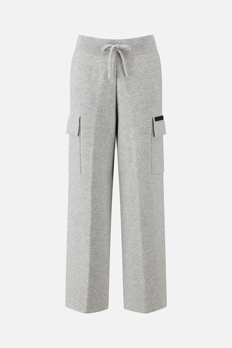 WOMEN GEN-X CASHMERE BLEND SET PANTS PKWPW511411 L/GREY 상품 이미지