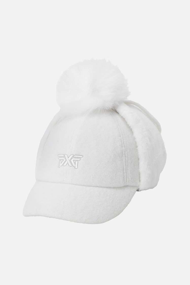 WOMEN BASIC WINTER CAP PKWPW851001 WHITE 상품 이미지