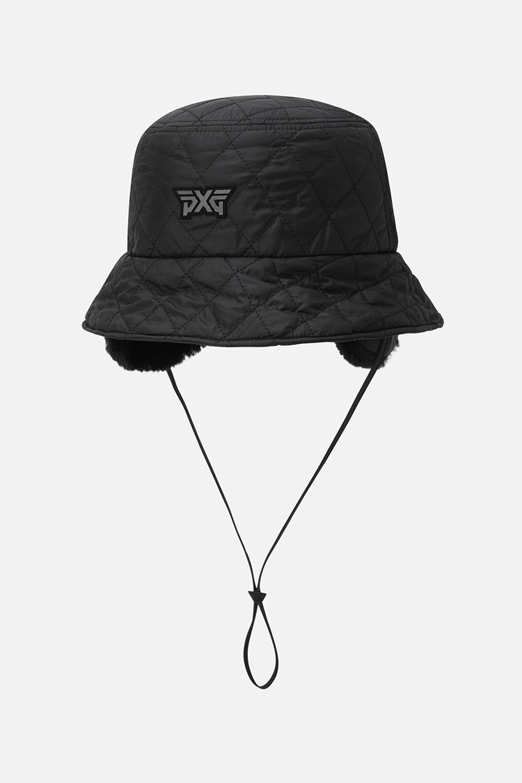 WOMEN BASIC WINTER QUILTING HAT PKWPW961121 BLACK 상품 이미지