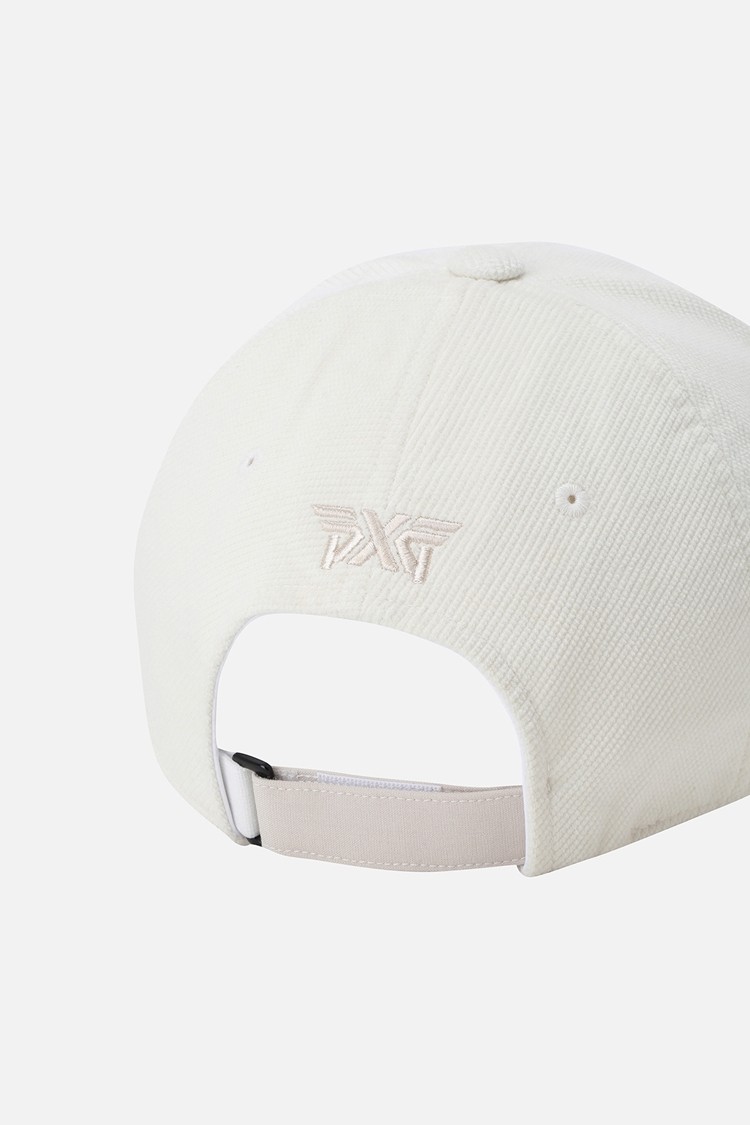 CORDUROY COLOR BLACK CAP PKFCU850302 IVORY 상품 이미지 1