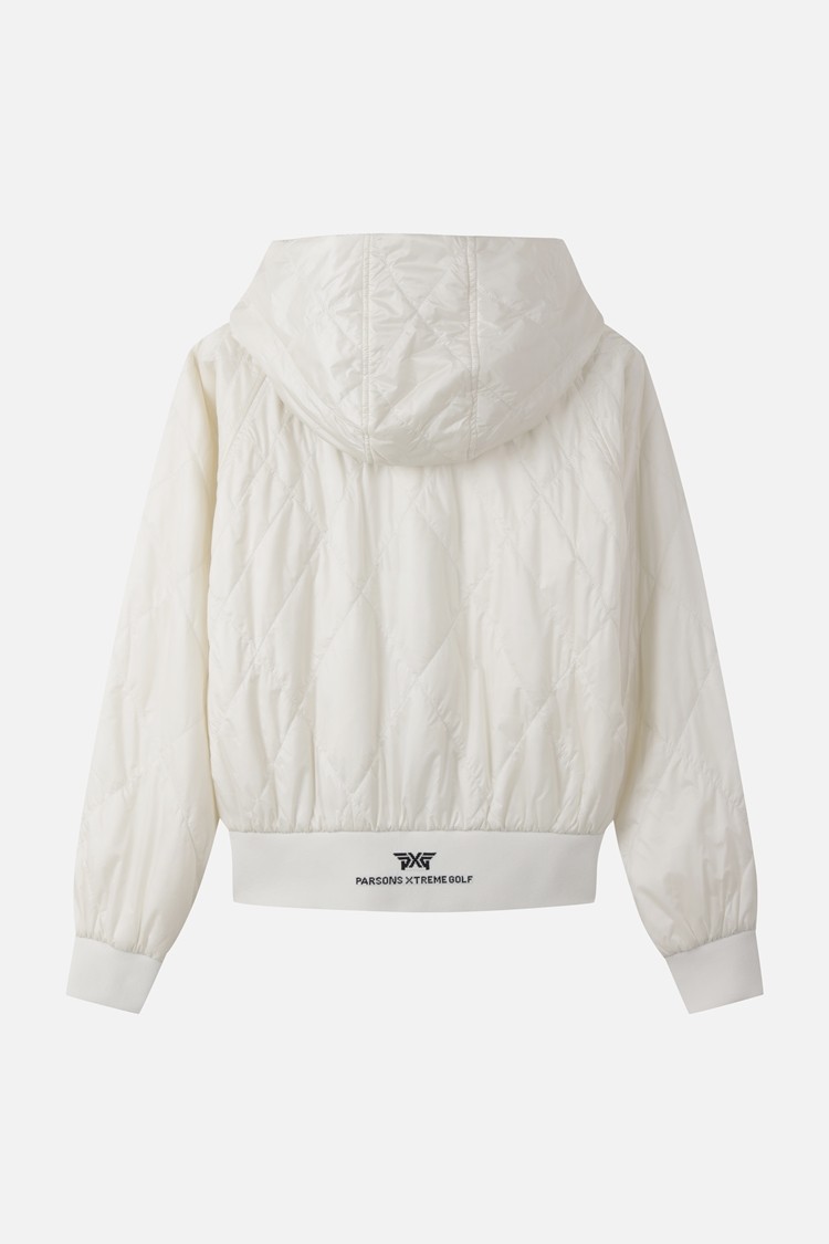 WOMEN 2 IN 1 RE-WOOL PADDED JACKET PKFPW630701 WHITE 상품 이미지 1