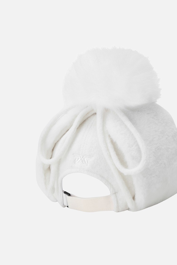 WOMEN BASIC WINTER CAP PKWPW851001 WHITE 상품 이미지 1