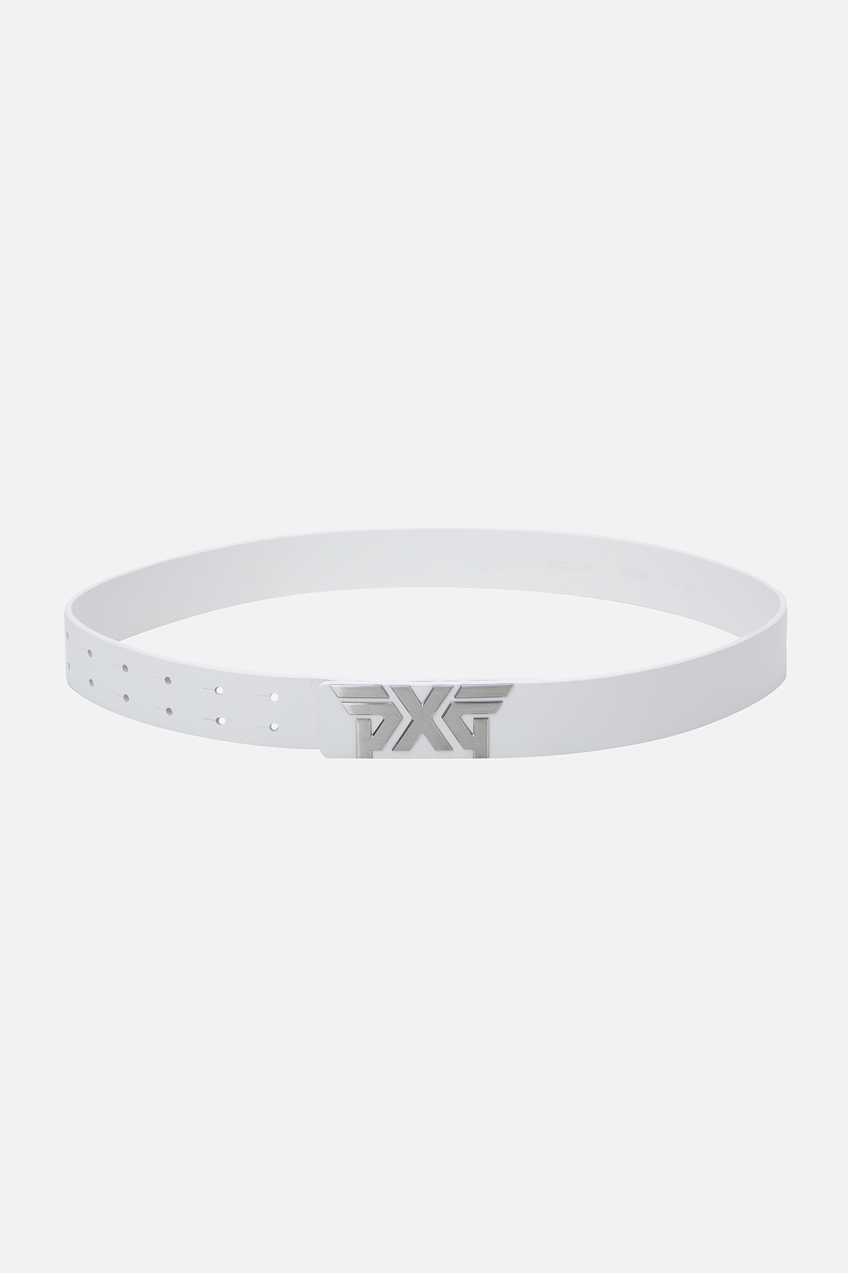半額 PXG SIGNATURE LOGO BELT WOMEN ホワイトS/M 半額 PXG SIGNATURE LOGO BELT WOMEN ホワイトS/M