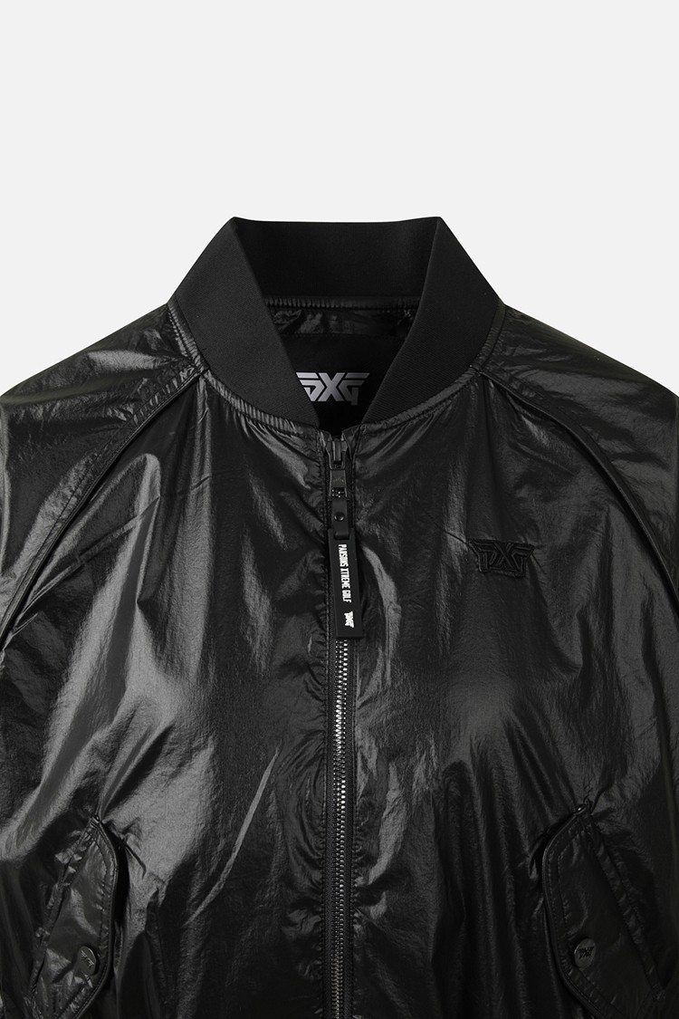 WOMEN OCTA LINED GENO MA-1 JACKET PKFCW630821 BLACK 상품 이미지 1