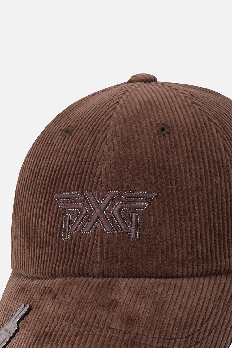 WOMEN CORDUROY BASIC CAP PKFCW850187 BROWN 상품 이미지 1