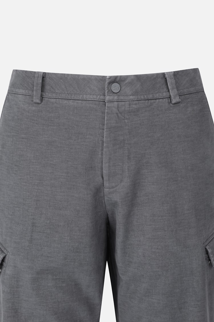 MEN DYEING SEMI-TAPERED FIT PANTS PKFPM510711 L/GREY 상품 이미지 1