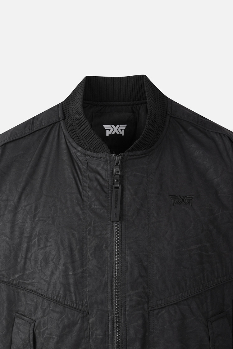 MEN GENO REWOOL PADDING MA-1 JACKET PKFPM631021 BLACK 상품 이미지2