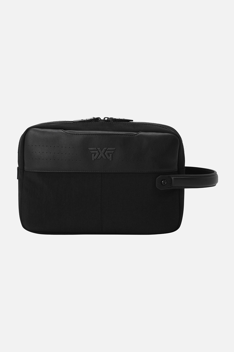 2 RAIL ZIP BIG POUCH PKFPU841021 BLACK 상품 이미지 1