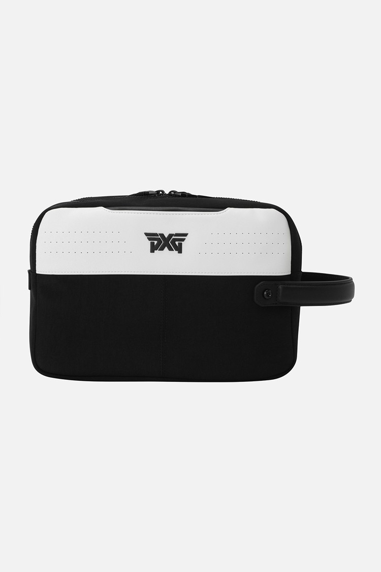 2 RAIL ZIP BIG POUCH PKFPU841094 BK/WH COMBINATION 상품 이미지 1