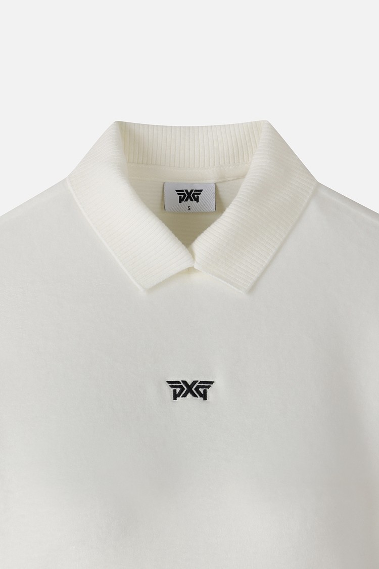 WOMEN SLEEVE DETAIL LONG SLEEVE PKFPW211001 WHITE 상품 이미지 1