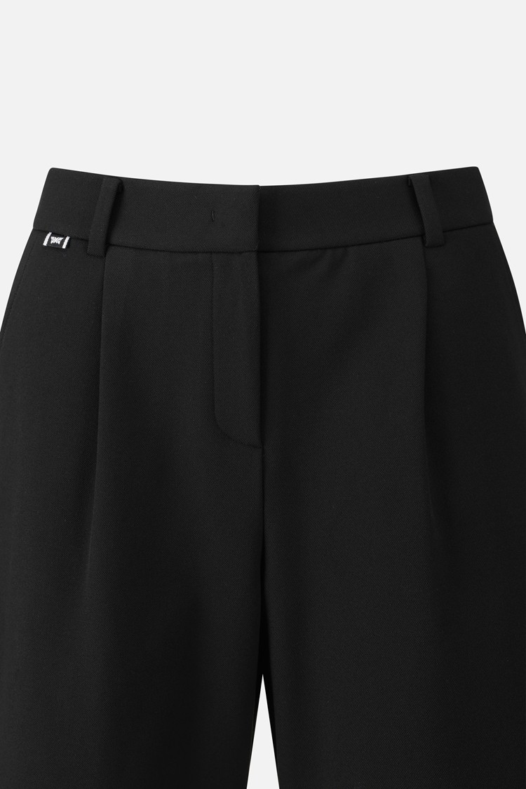 WOMEN BERMUDA SHORTS PKFPW521021 BLACK 상품 이미지2