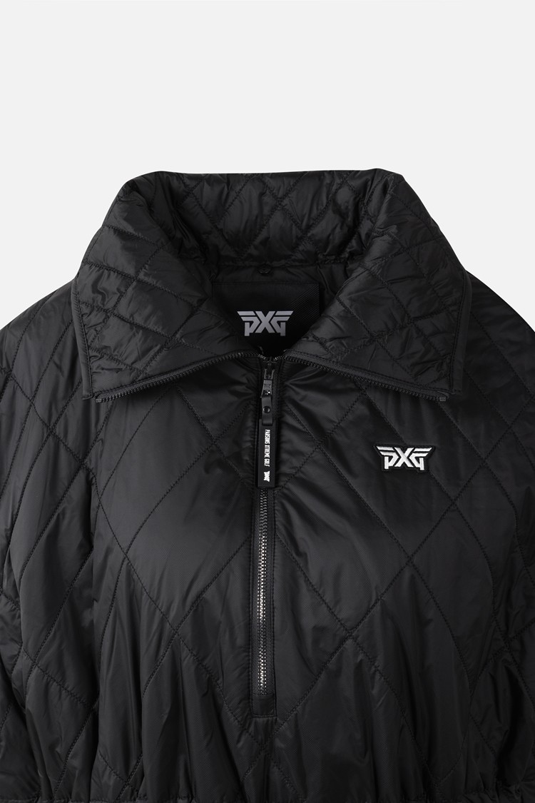 WOMEN RE-WOOL PADDED CAPE PKFPW630921 BLACK 상품 이미지2