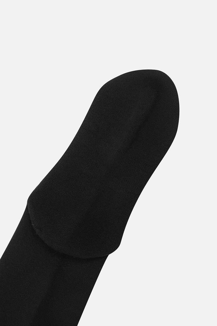 WOMEN RIBBON KNEE SOCKS PKFPW880921 BLACK 상품 이미지 1