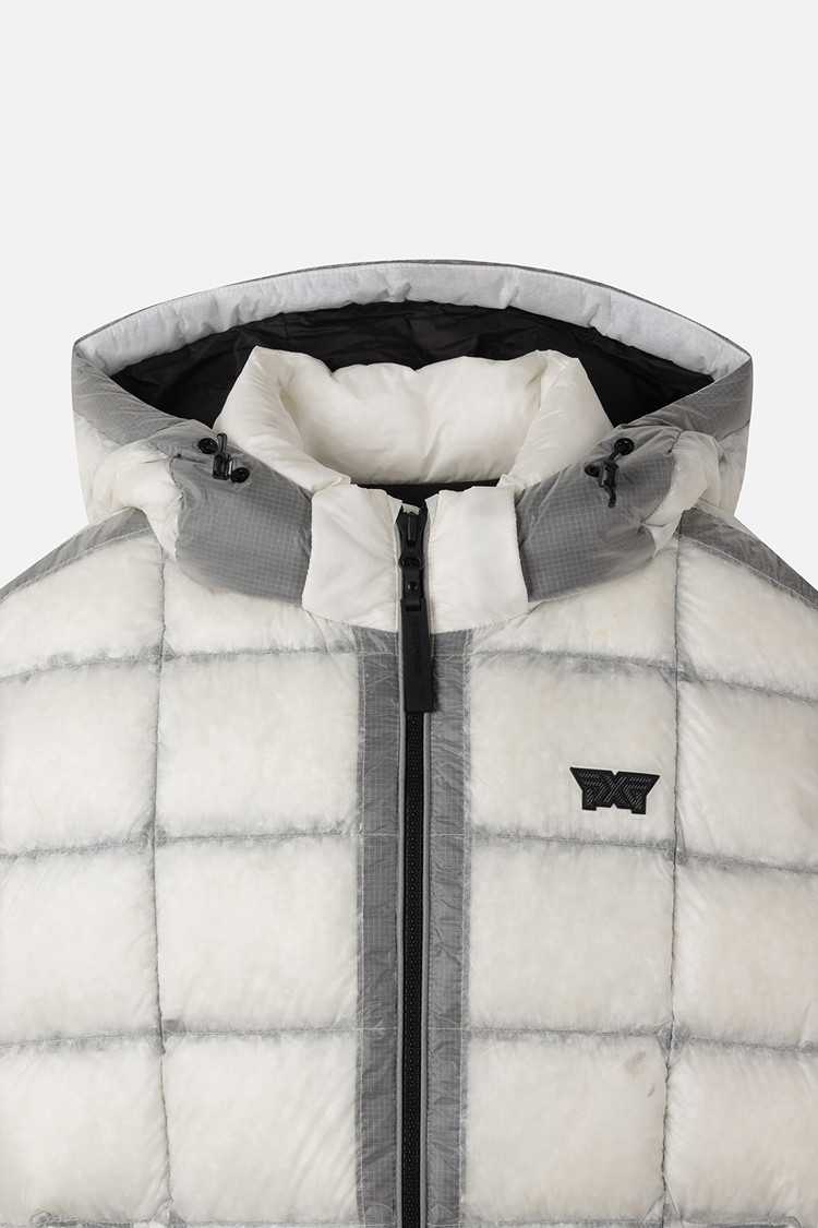 MEN PUFFER DOWN JACKET PKWPM631301 WHITE 상품 이미지 1