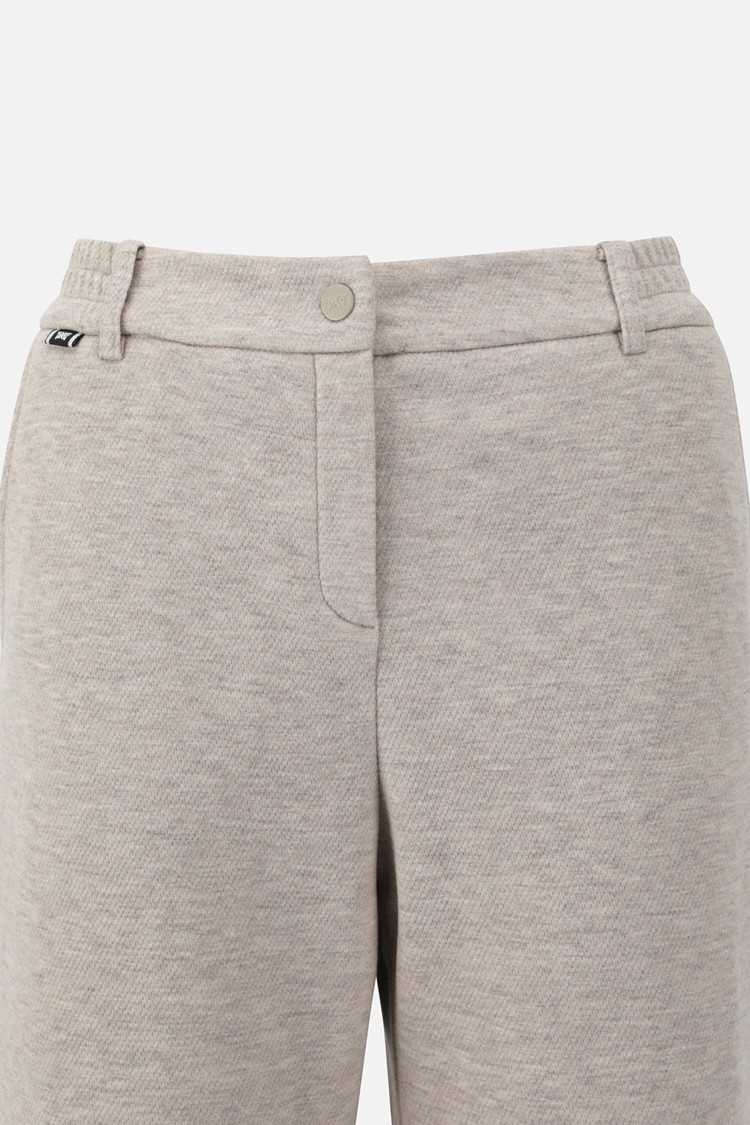WOMEN BRUSHED JOGGER PANTS PKWPW511205 BEIGE 상품 이미지 1