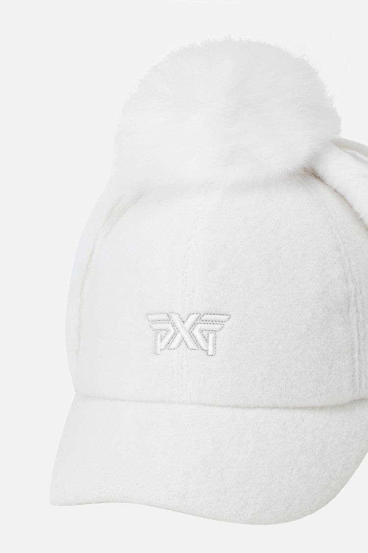 WOMEN BASIC WINTER CAP PKWPW851001 WHITE 상품 이미지 1