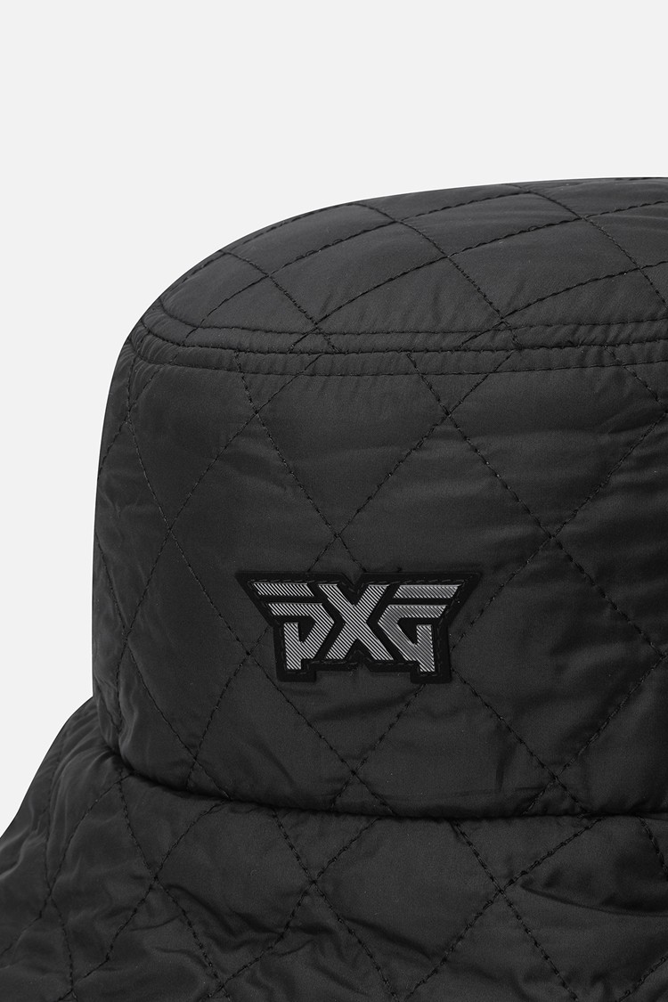 WOMEN BASIC WINTER QUILTING HAT PKWPW961121 BLACK 상품 이미지 1