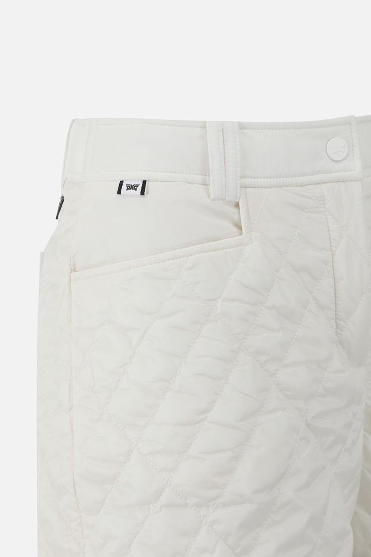 WOMEN RE-WOOL PADDED SHORTS PKFPW520901 WHITE 상품 이미지 1