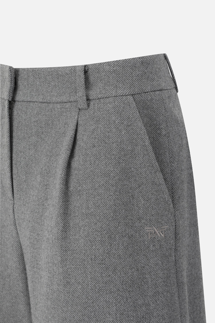 WOMEN BERMUDA SHORTS PKFPW521012 M/GREY 상품 이미지3