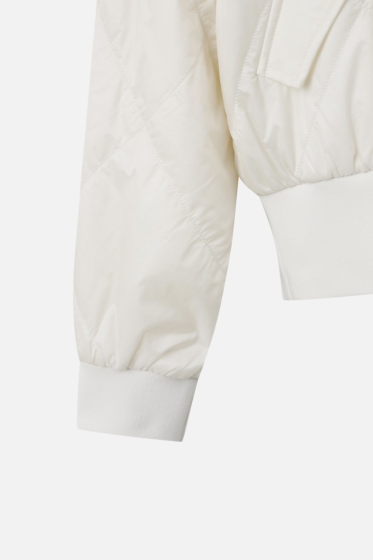 WOMEN 2 IN 1 RE-WOOL PADDED JACKET PKFPW630701 WHITE 상품 이미지 1