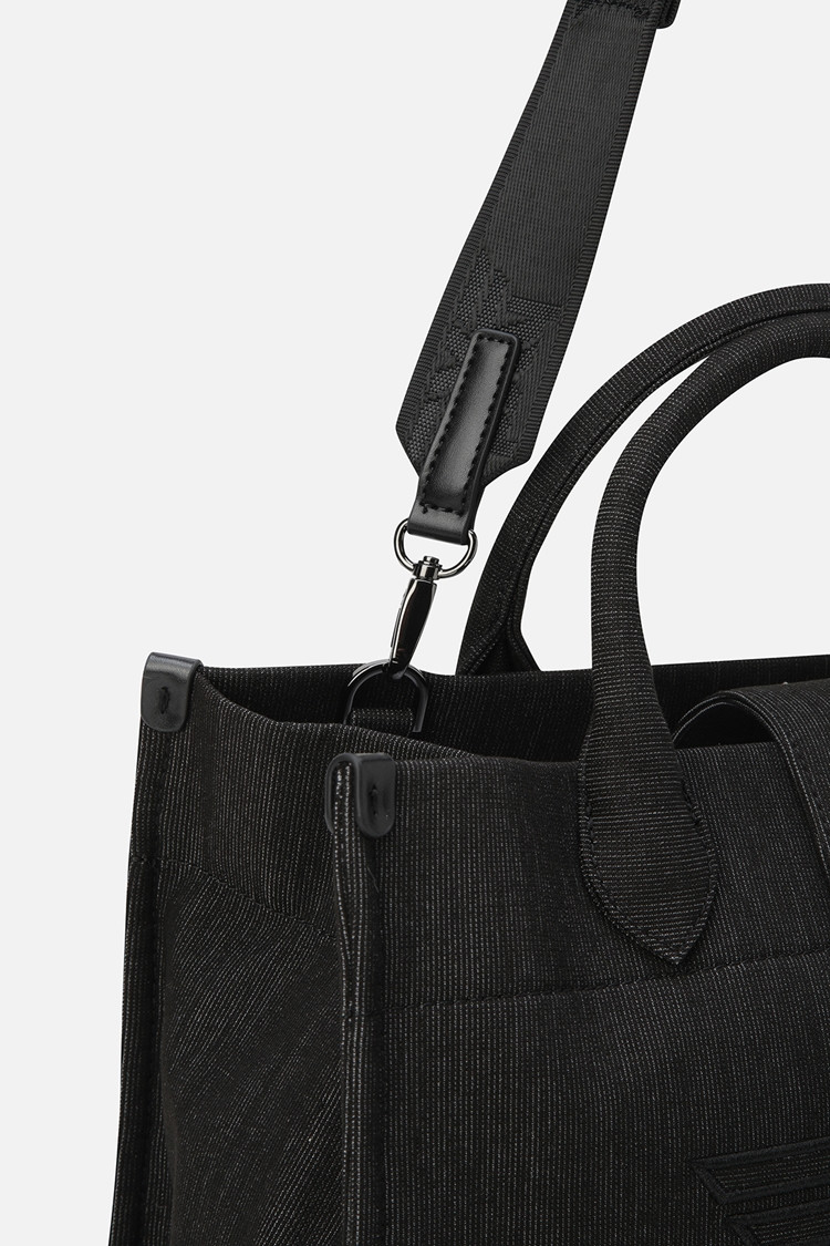 WOMEN TURN-LOCK SQUARE BAG PKFPW840921 BLACK 상품 이미지 1
