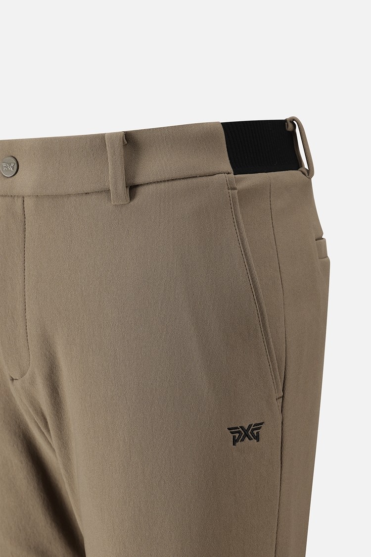 MEN BRUSHED TWO-TONE STANDARD FIT PANTS PKWPM511405 BEIGE 상품 이미지 1