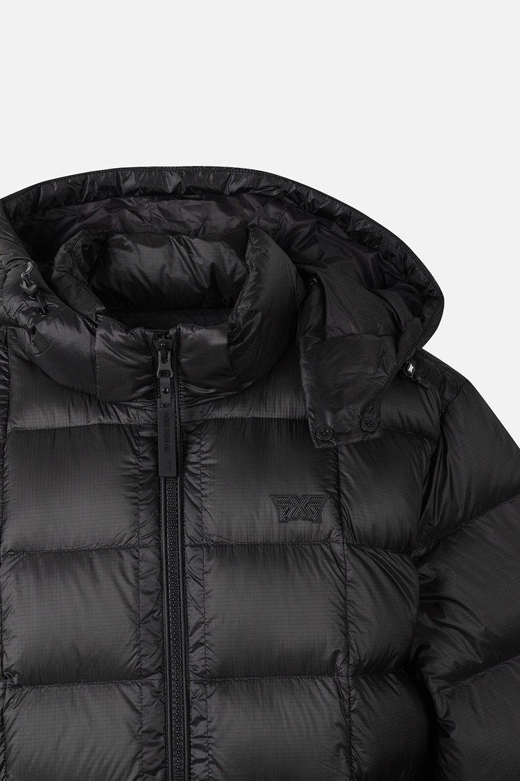 MEN PUFFER DOWN JACKET PKWPM631321 BLACK 상품 이미지 1