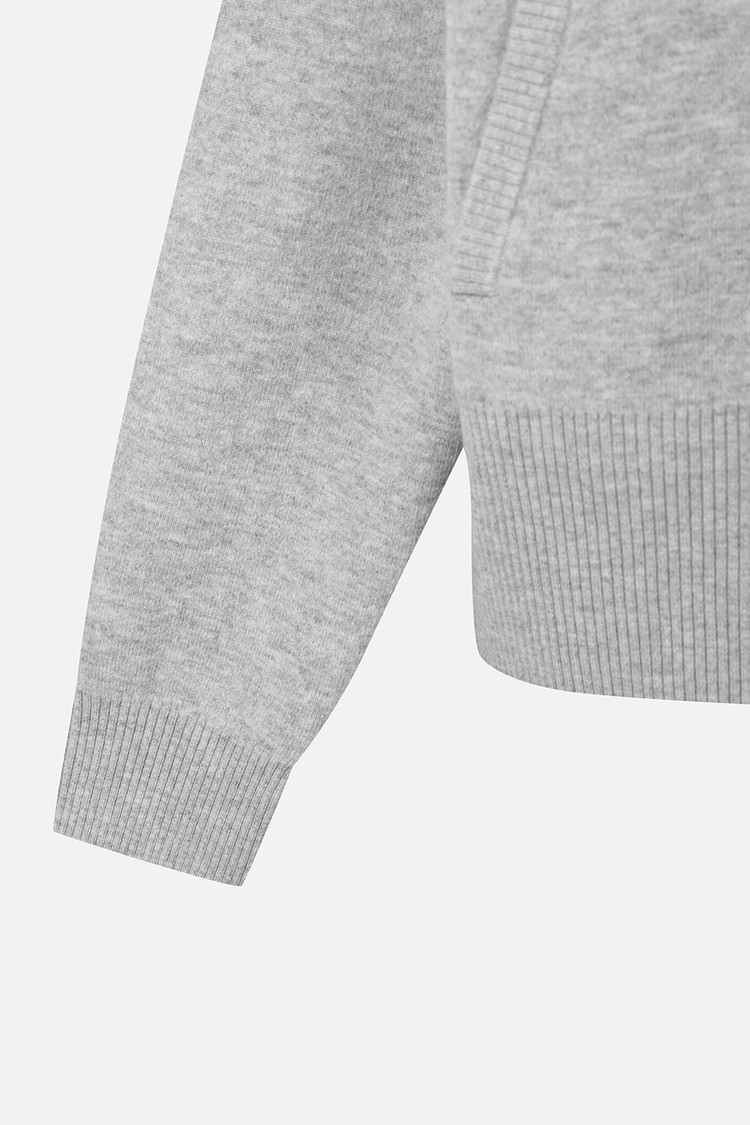 WOMEN GEN-X CASHMERE BLEND SET CARDIGAN PKWPW432111 L/GREY 상품 이미지 1