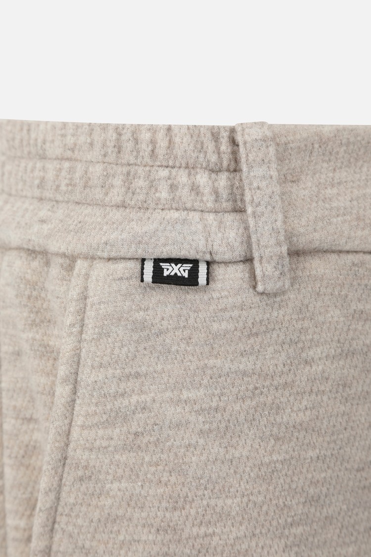 WOMEN BRUSHED JOGGER PANTS PKWPW511205 BEIGE 상품 이미지 1