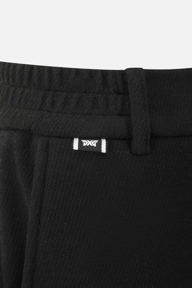 WOMEN BRUSHED JOGGER PANTS PKWPW511221 BLACK 상품 이미지 1