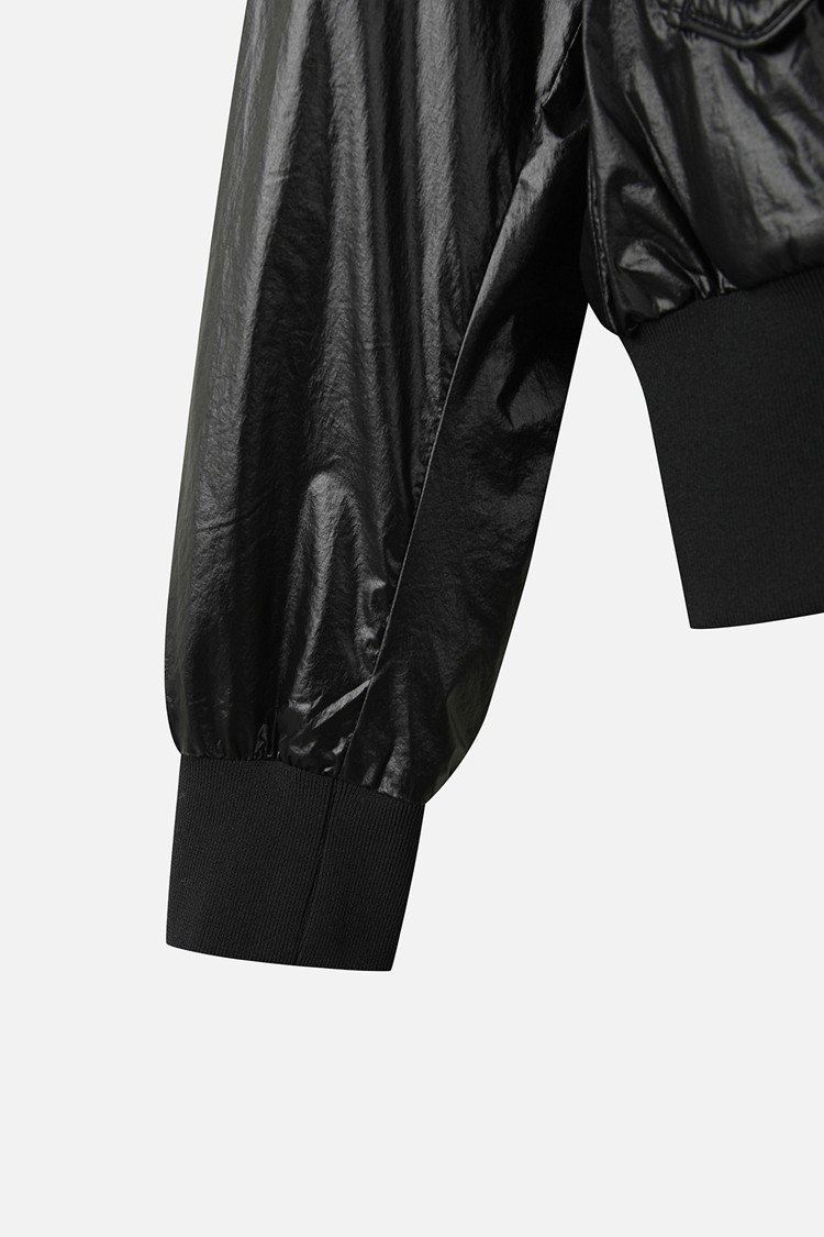 WOMEN OCTA LINED GENO MA-1 JACKET PKFCW630821 BLACK 상품 이미지 1