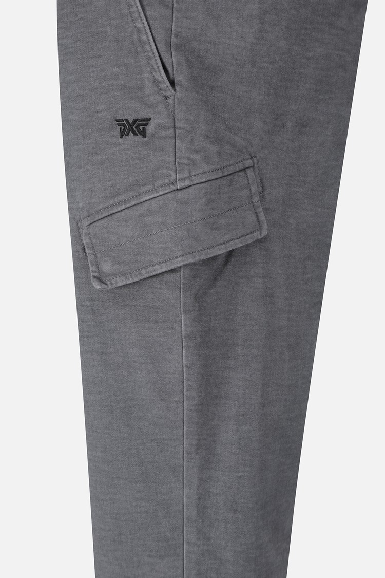 MEN DYEING SEMI-TAPERED FIT PANTS PKFPM510711 L/GREY 상품 이미지 1