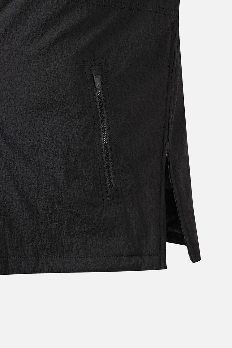 MEN PADDING SHORT-SLEEVED ANORAK JACKET PKFPM640921 BLACK 상품 이미지 1