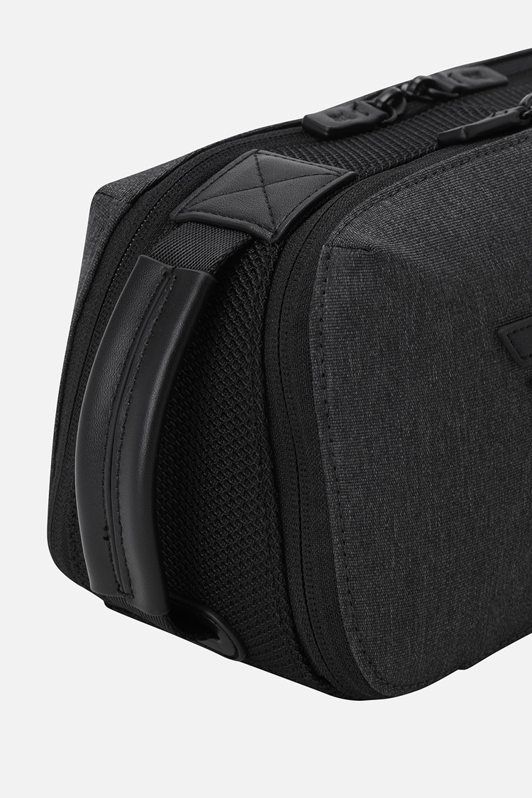 TWO RAIL POUCH PKFPU841113 D/GREY 상품 이미지 1