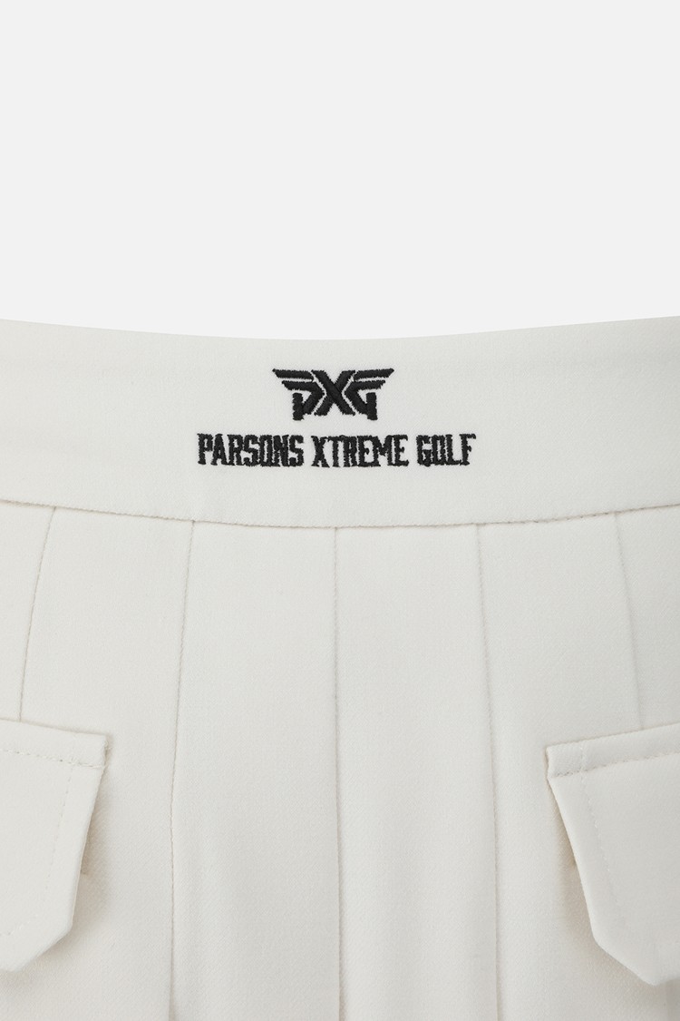WOMEN WRAP SKIRT PKFPW560801 WHITE 상품 이미지 1