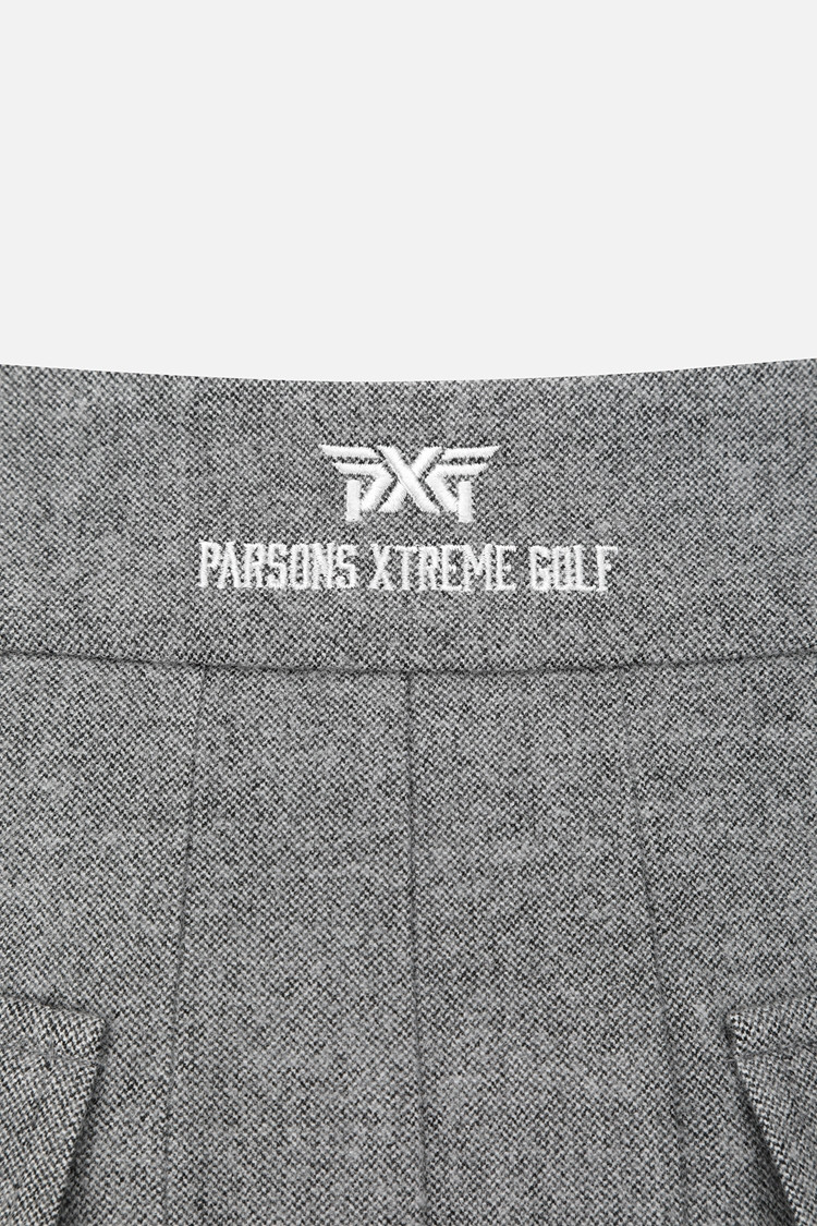 WOMEN WRAP SKIRT PKFPW560812 M/GREY 상품 이미지 1
