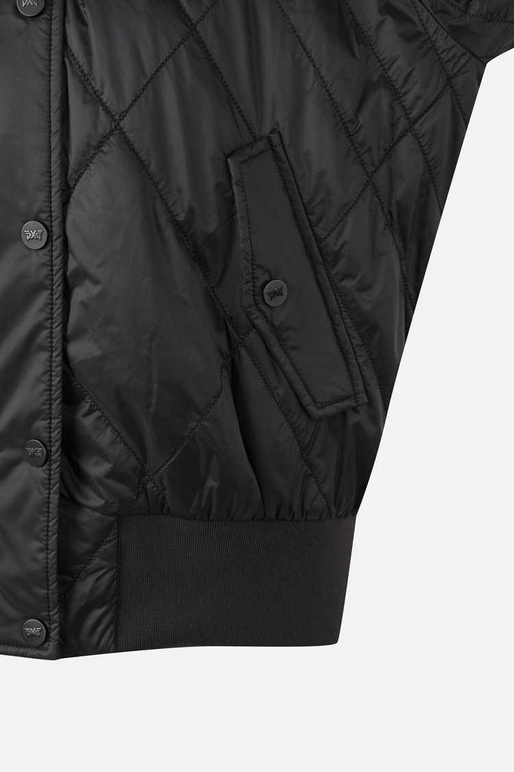 WOMEN 2 IN 1 RE-WOOL PADDED JACKET PKFPW630721 BLACK 상품 이미지 1