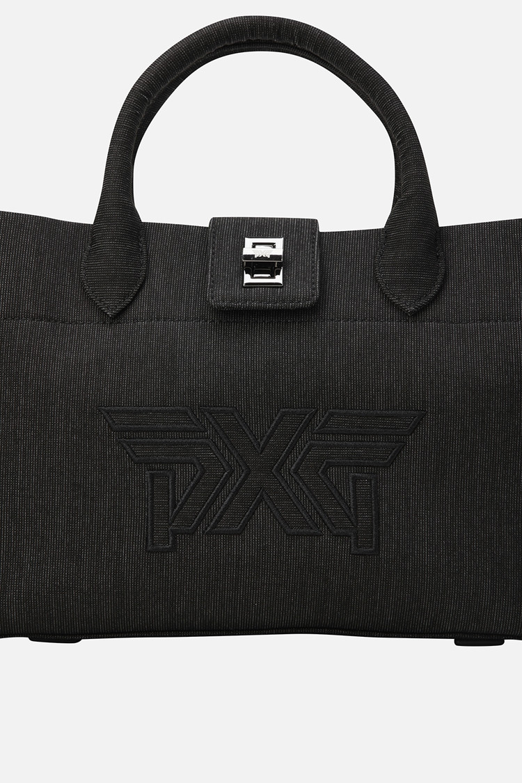 WOMEN TURN-LOCK SQUARE BAG PKFPW840921 BLACK 상품 이미지 1