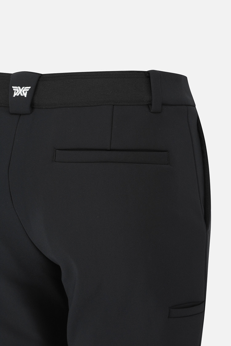 MEN ESHORT SLEEVEENTIAL BONDING SLIM FIT PANTS PKWPM511321 BLACK 상품 이미지 1
