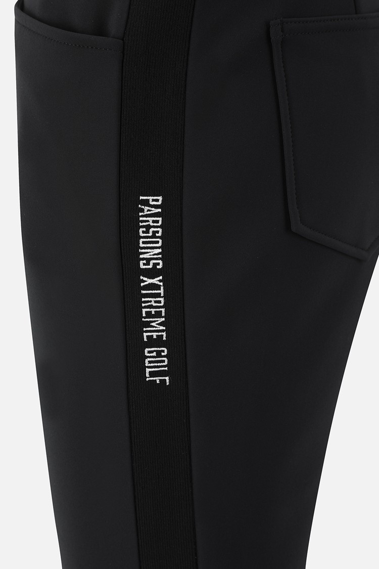 WOMEN BONDED SLIM BOOTCUT PANTS PKWPW511121 BLACK 상품 이미지 1