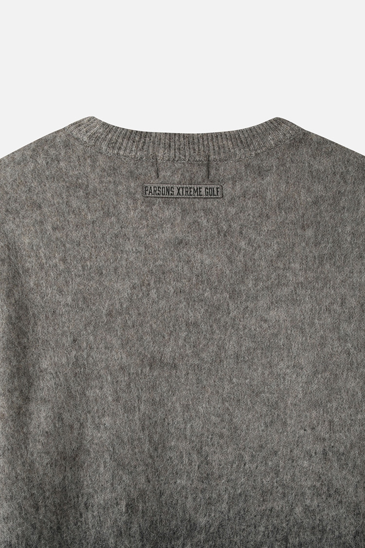 MEN GRADATION ROUND NECK SWEATER PKFCM411112 M/GREY 상품 이미지 1