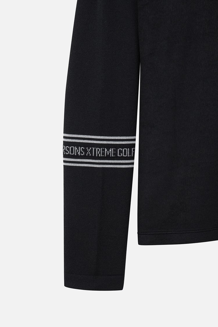WOMEN SLEEVE DETAIL LONG SLEEVE PKFPW211021 BLACK 상품 이미지 1