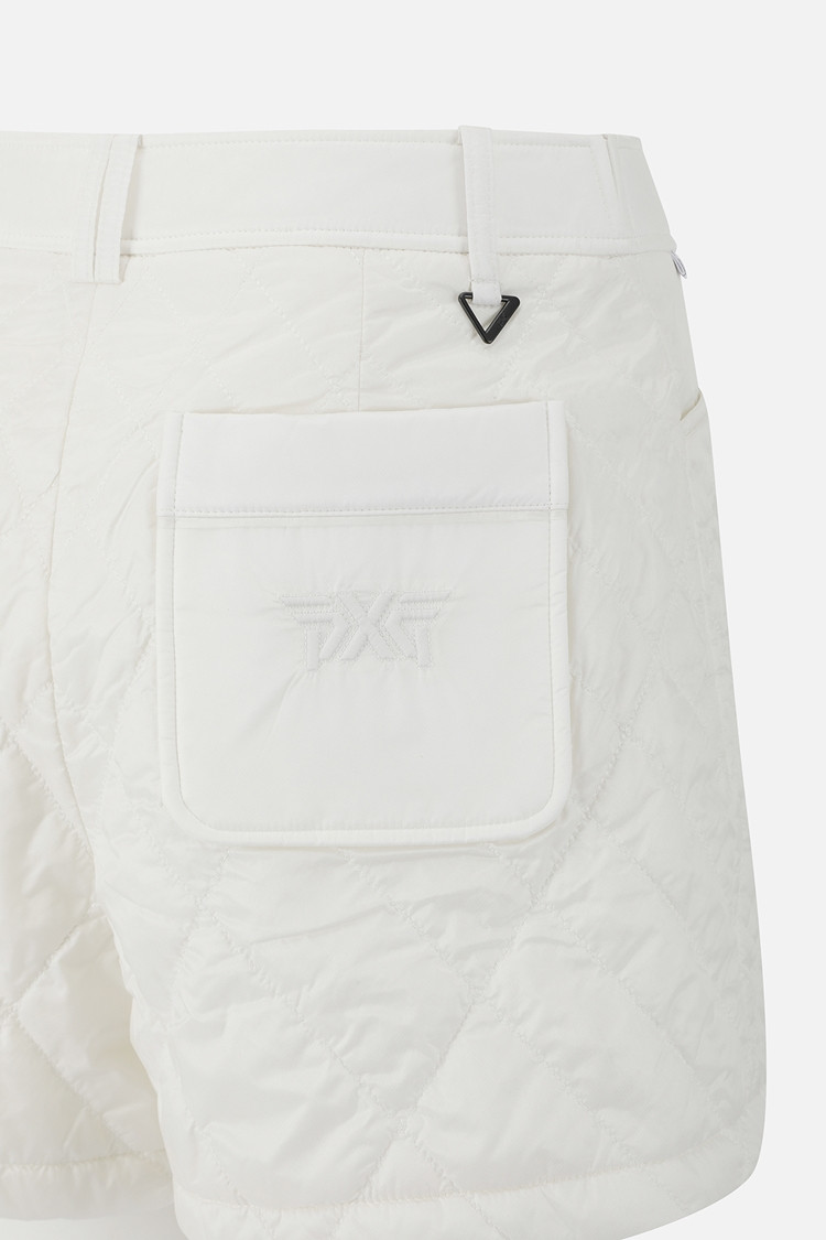 WOMEN RE-WOOL PADDED SHORTS PKFPW520901 WHITE 상품 이미지 1