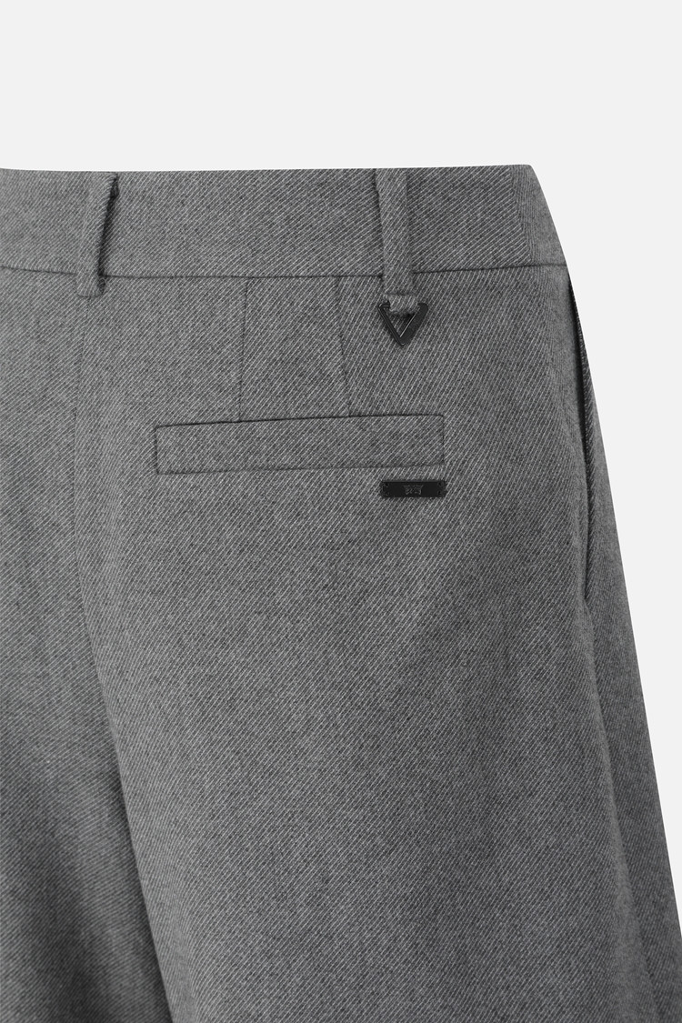 WOMEN BERMUDA SHORTS PKFPW521012 M/GREY 상품 이미지5