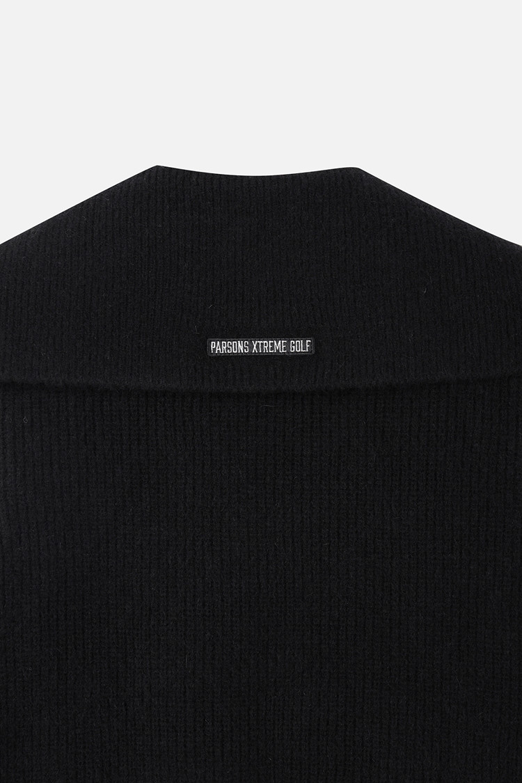 WOMEN WOVEN HYBRID VEST PKWCW421821 BLACK 상품 이미지 1